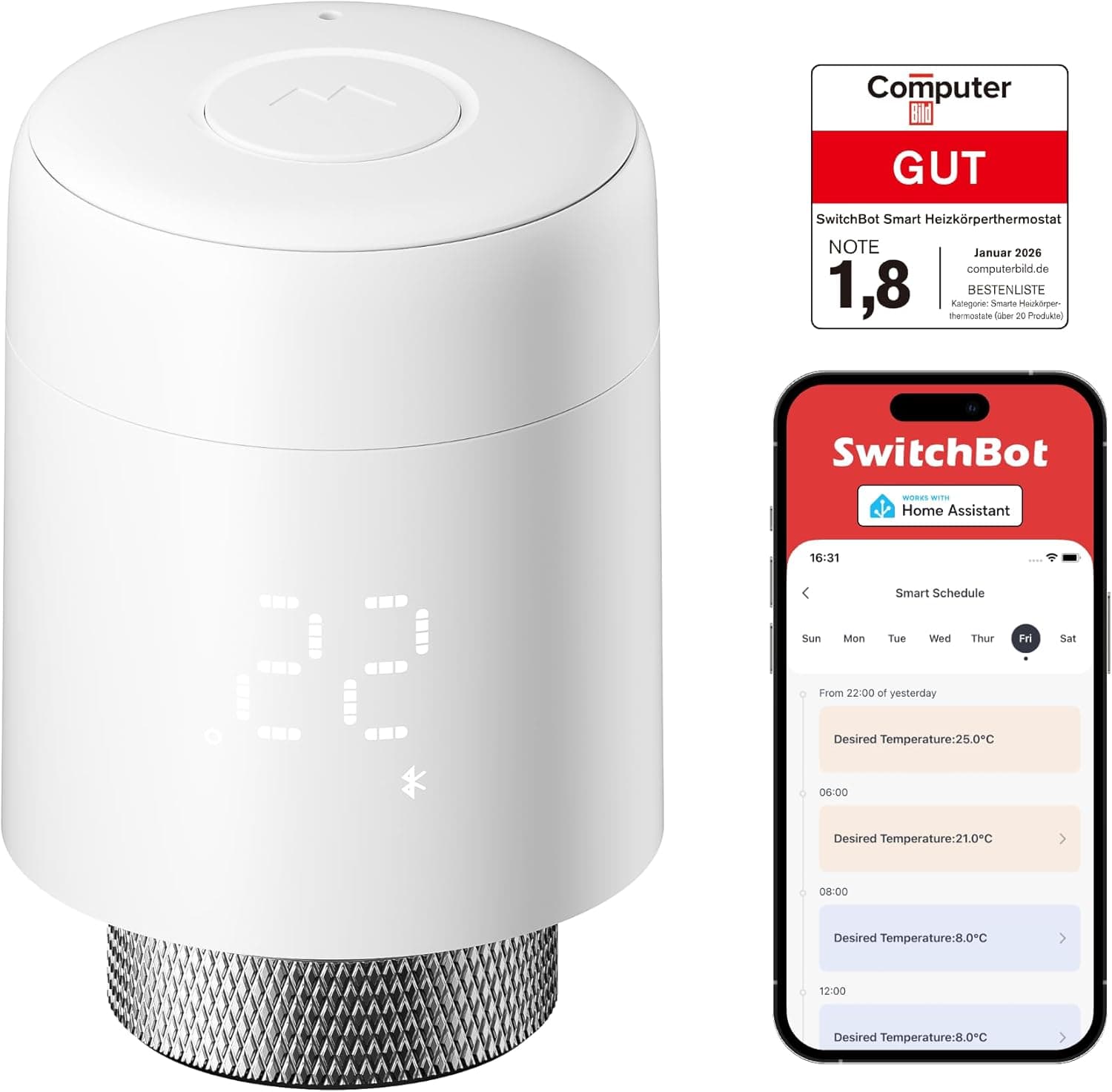 SwitchBot Smart Heizkörperthermostat