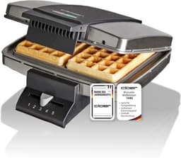 Cloer Cloer 1445 Brüsseler Duo-Waffeleisen