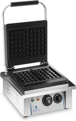 Royal Catering Royal Catering Waffeleisen Waffelautomat 2000 W (Gusseisen & Emaille)