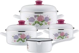 GSW GSW Hortensie Kochtopf-Set 7-teilig