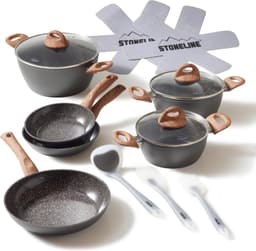 STONELINE STONELINE Ceramic 14-teilig Holzoptik
