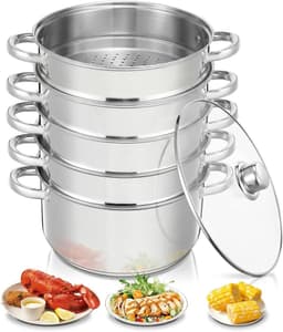 FOHERE FOHERE Dampftopf 5-in-1 Ø 26 cm