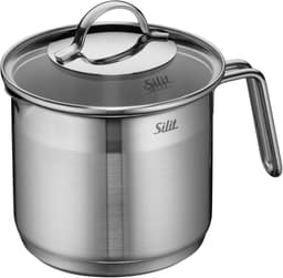 Silit Silit Achat Milchtopf 14 cm 1,7 l mit Glasdeckel