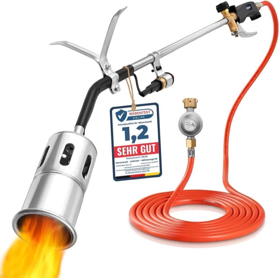 Hansewerk Unkrautbrenner Piezo mit Regler