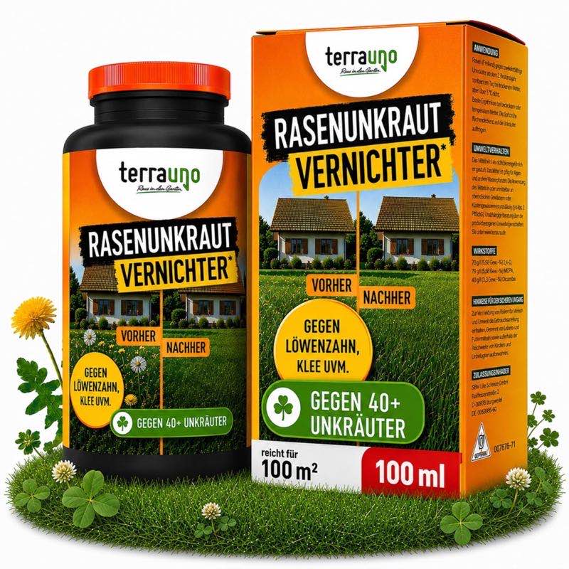 TerraUno Unkrautvernichter Rasen 100 ml