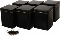 Dosenritter Dosenritter Teedose 6er Stülp schwarz 140 g Claim