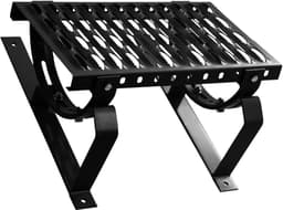 Parotec Dachtritt Steigtritt 40 cm für Plattdach, RAL 9005 Schwarz