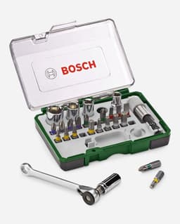 Bosch 27-tlg. Schrauberbit- und Ratschen-Set