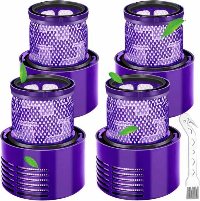 Smyidel Filter für Dyson V10 SV12 (4er)