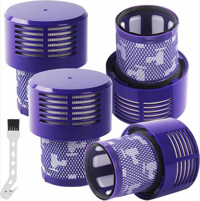 BUCOMTU Filter für Dyson V10 (4er)
