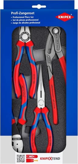 KNIPEX KNIPEX 00 20 01 V15, 4-tlg. Schaum