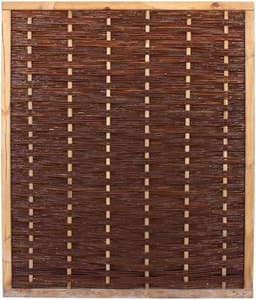 bambus-discount.com Weidenwand Mia 140 × 120 cm