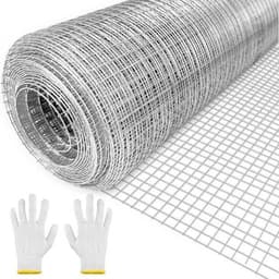 4BAO 4BAO Drahtgitter 40 cm × 5 m, 6 mm, 0,6 mm