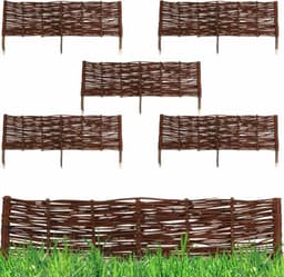 Natursache Natursache Weiden-Beeteinfassung, 5 × 10 × 60 cm