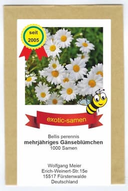 exotic-samen exotic-samen Bellis 1000 Samen
