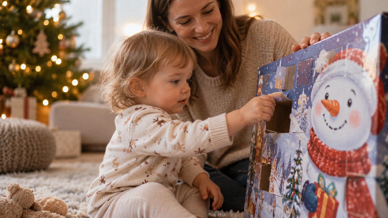 Adventskalender Kleinkind: sicher wählen ohne