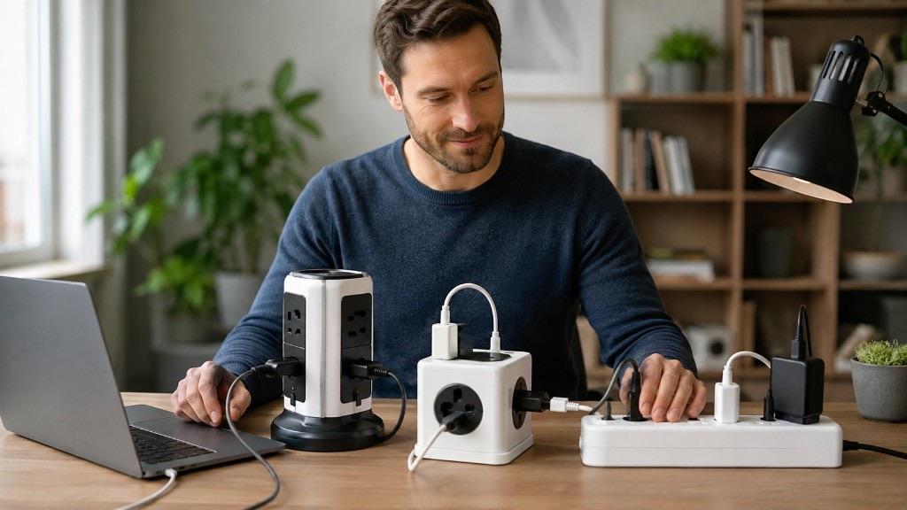 Steckdosenturm vs. Würfel vs. Leiste: Welche Bauform?