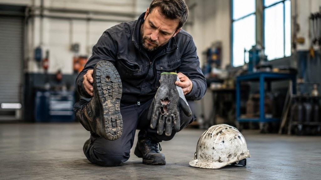 PSA austauschen: Warnsignale bei Schuh, Helm und Handschuh