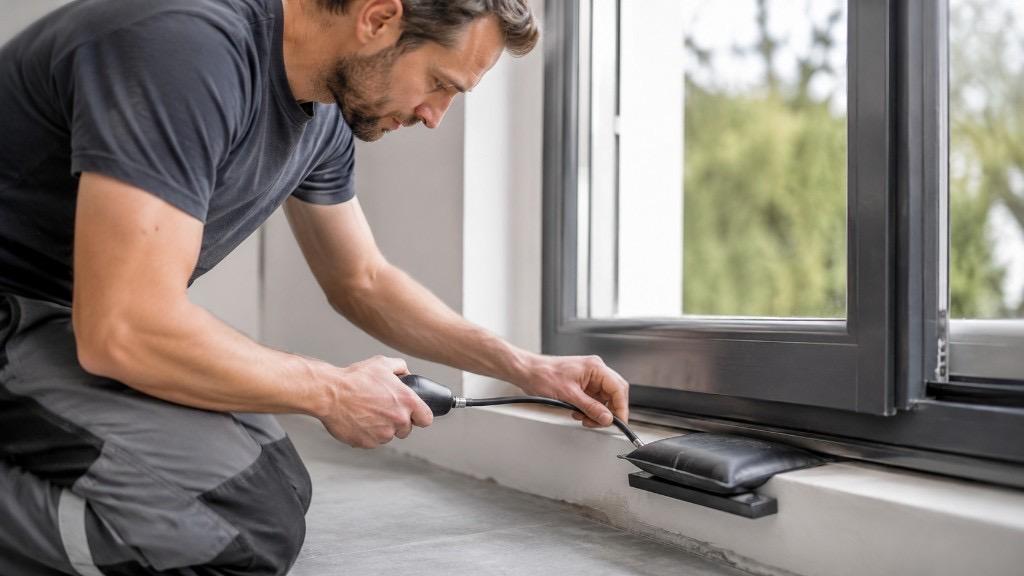 Montagekissen richtig einsetzen: Türen, Fenster, Möbel