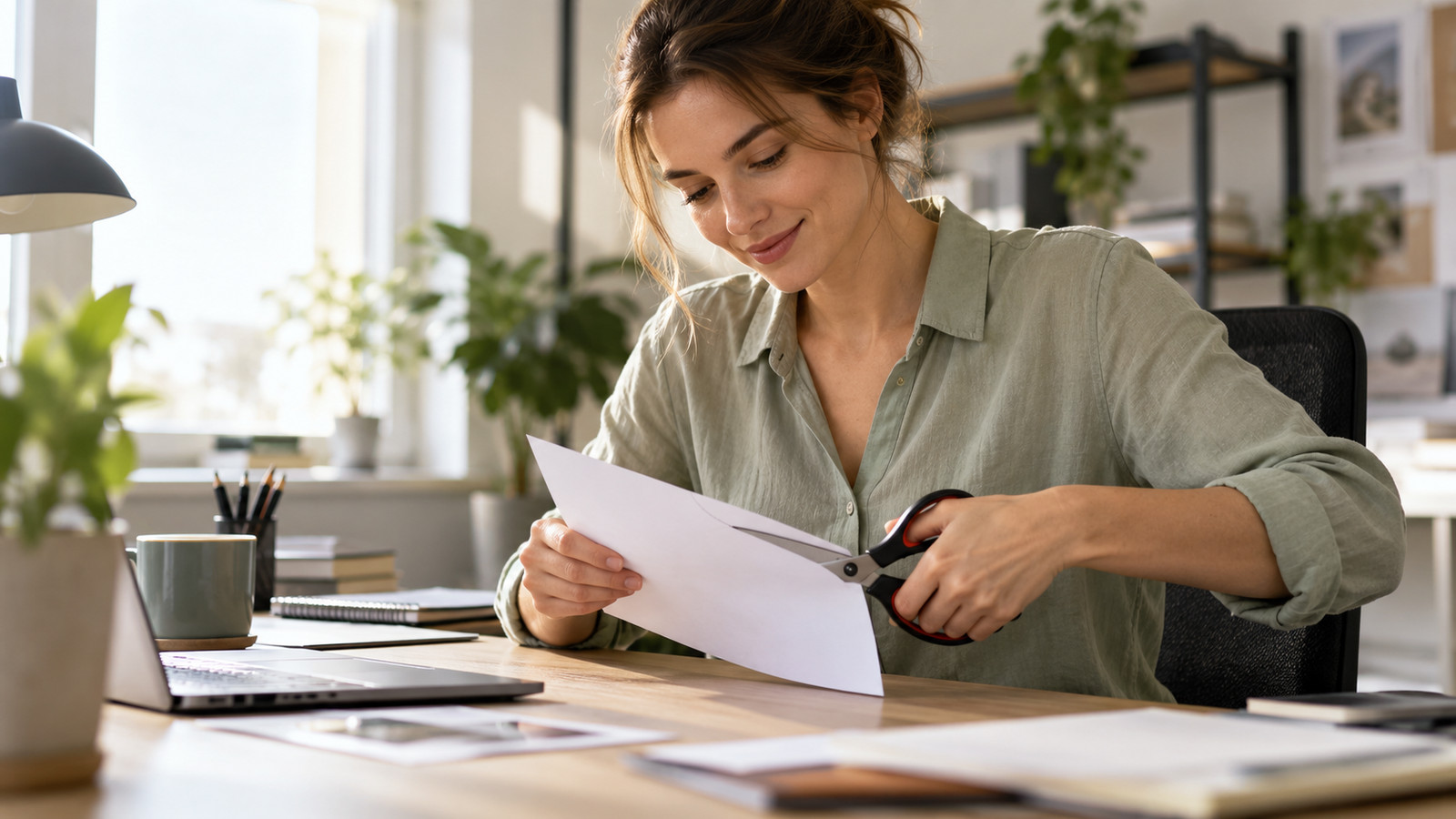 Linkshänderscheren am Arbeitsplatz