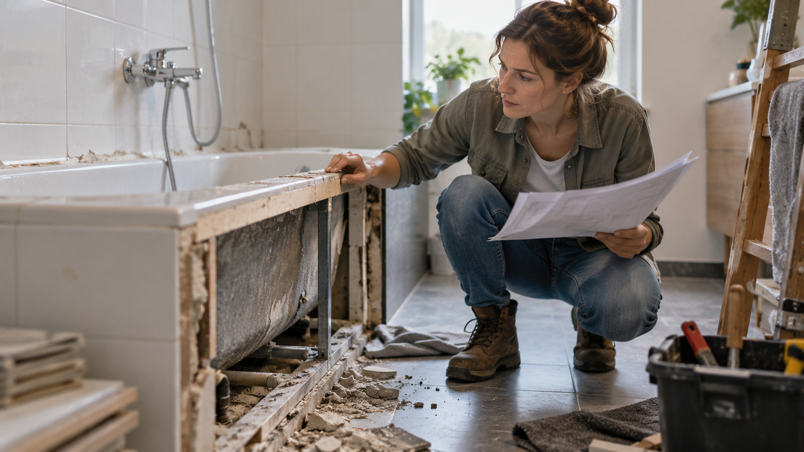Badewanne austauschen – Kosten und Budget
