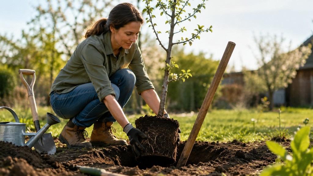 Obstbaum richtig pflanzen: Topf und Freiland 2026