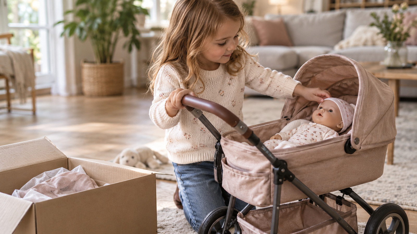 Puppenwagen Größe richtig wählen