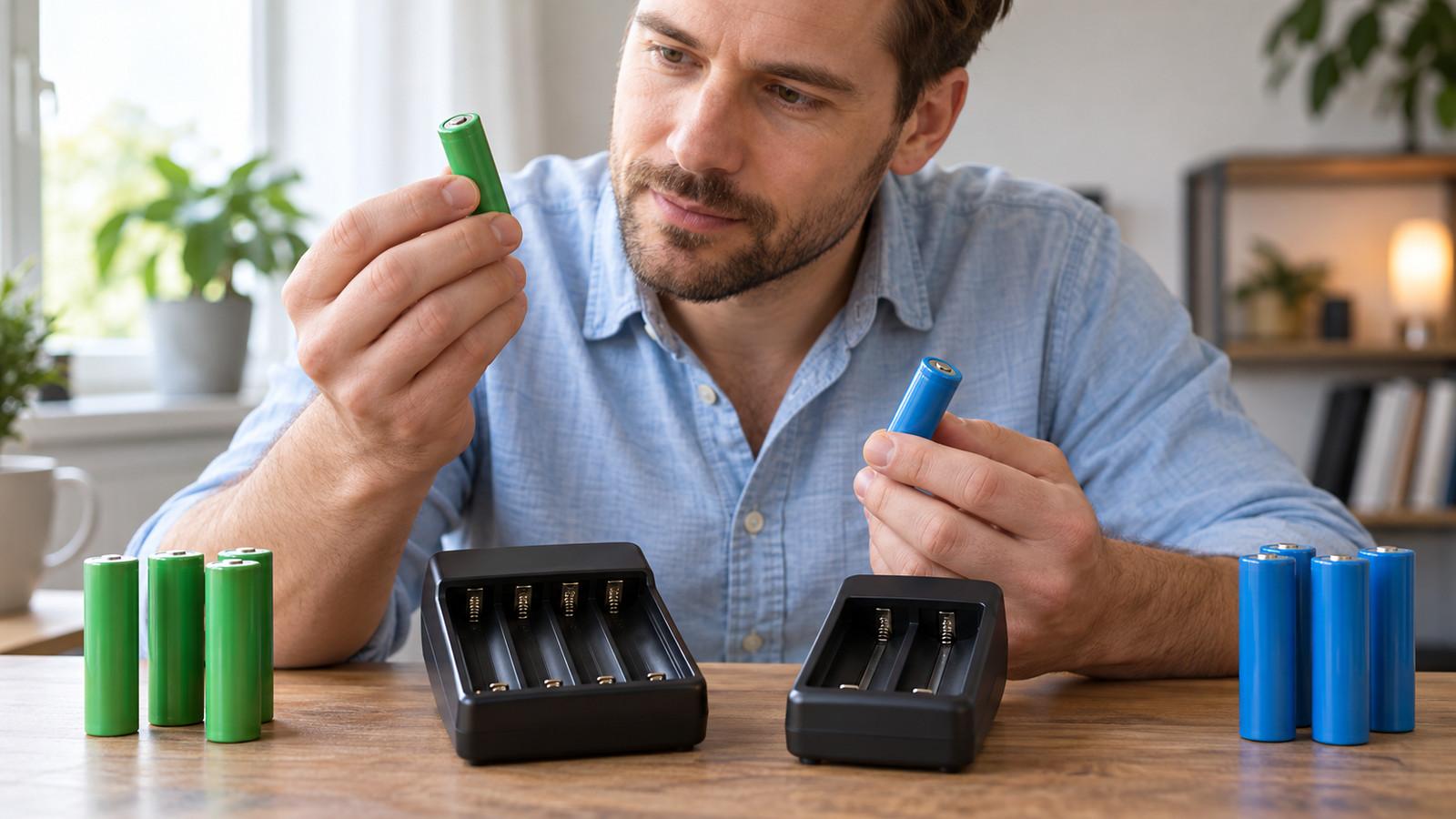 NiMH oder Lithium laden: gleiche Hülse, anderes Profil