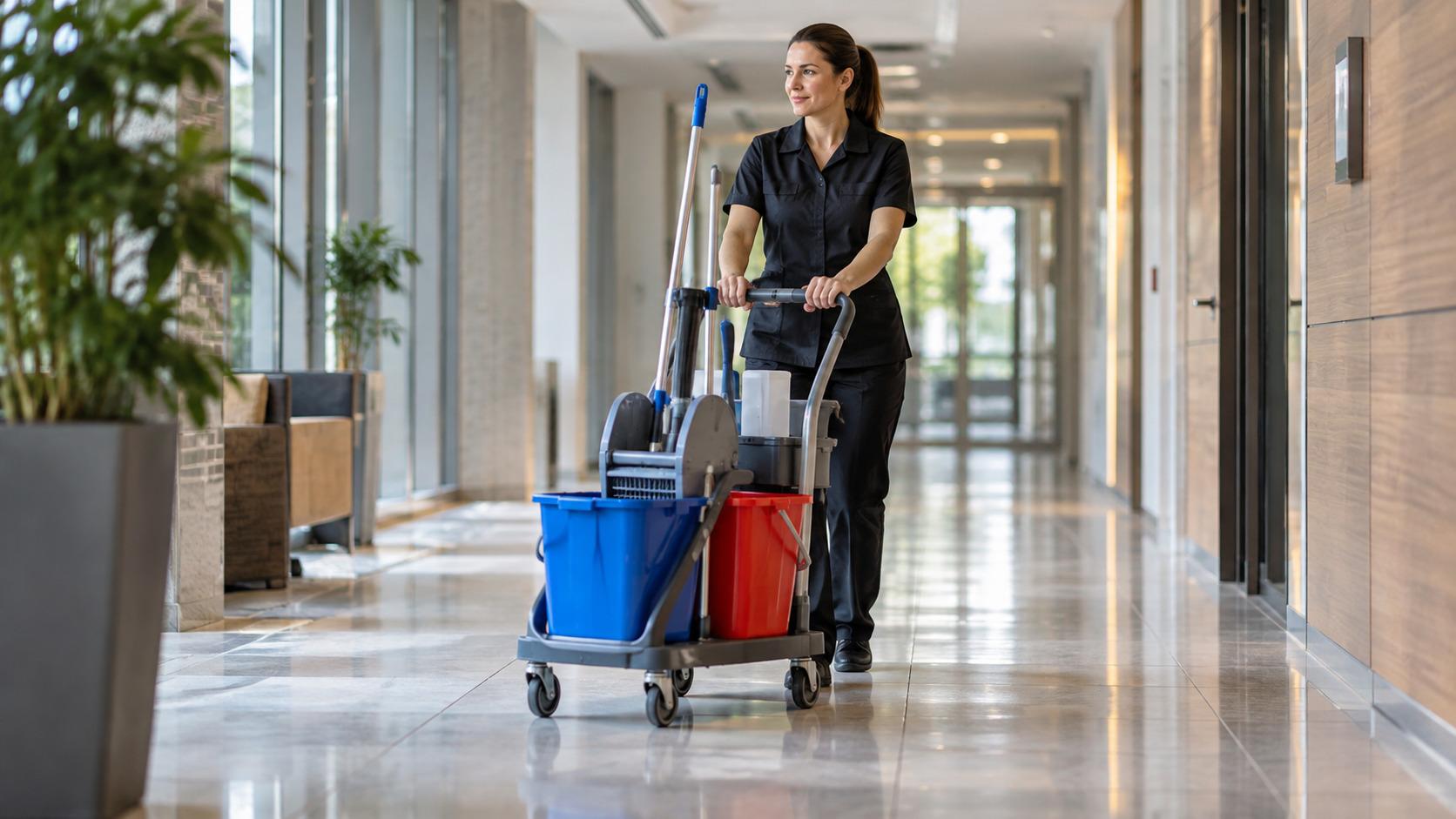 Profi-Geräte für den Boden: Wagen vor Einscheibe