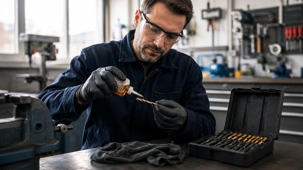 Bohrer pflegen: Öl, Sets und Titan-Beschichtung