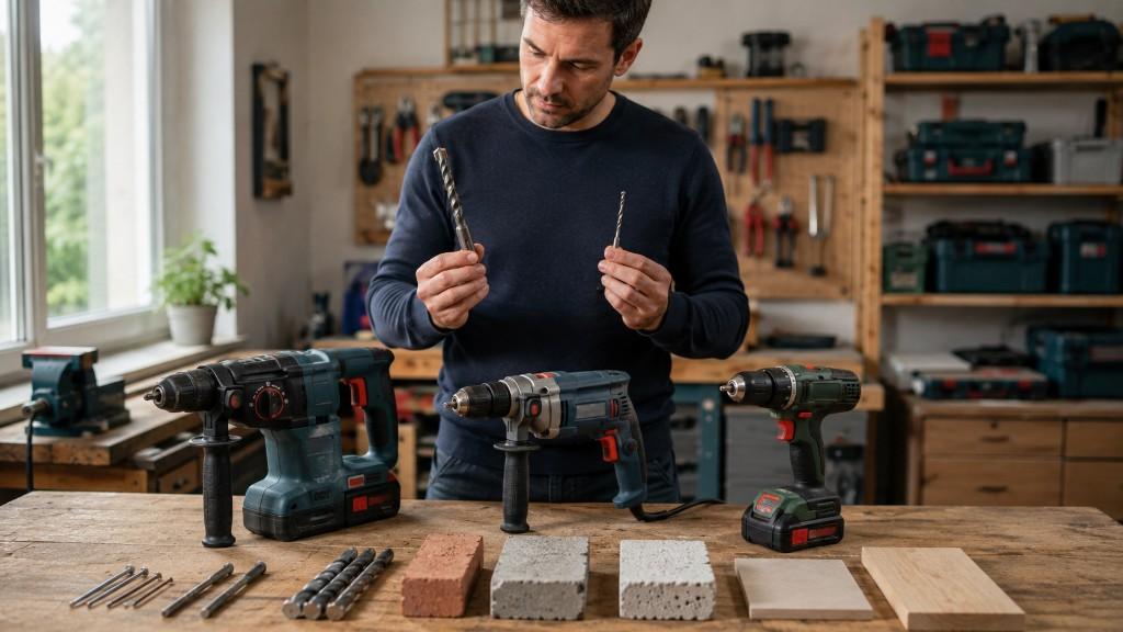 Bohrhammer oder Schlagbohrmaschine: Untergrund