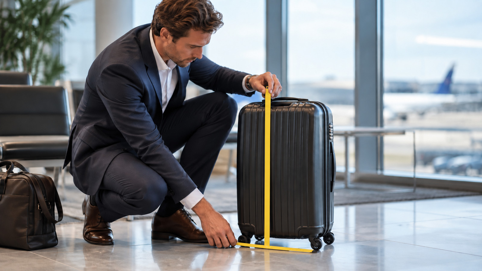 Handgepäck Maße Geschäftsreise: sicher vor Abflug prüfen