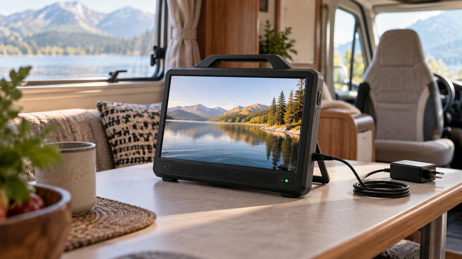 Akku im Camping-Fernseher laden und schonen