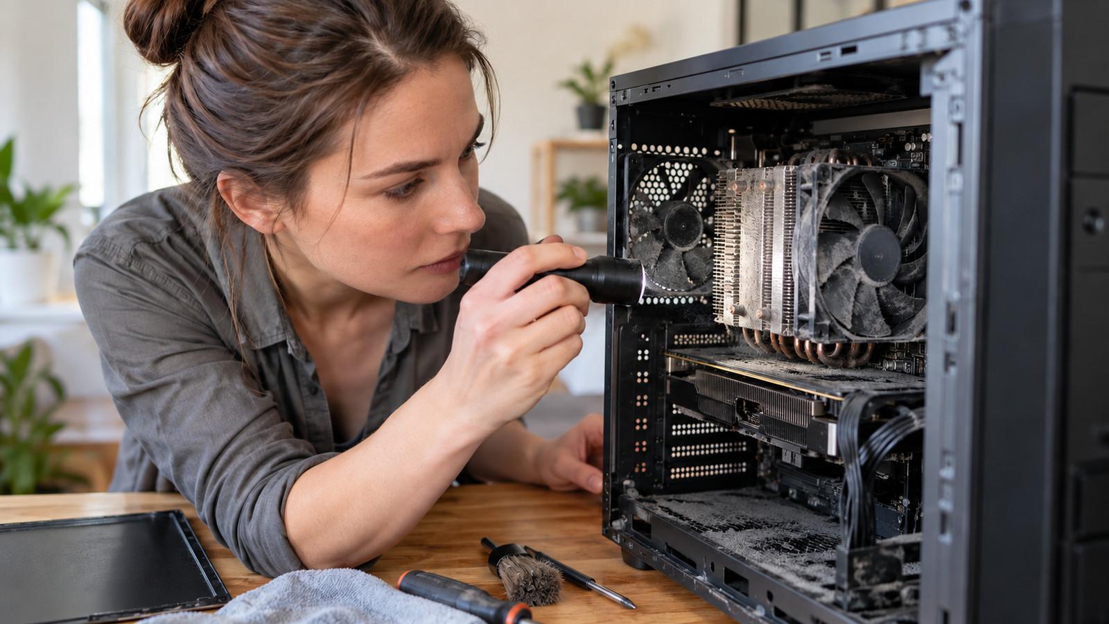 Wenn der PC laut oder heiß wird