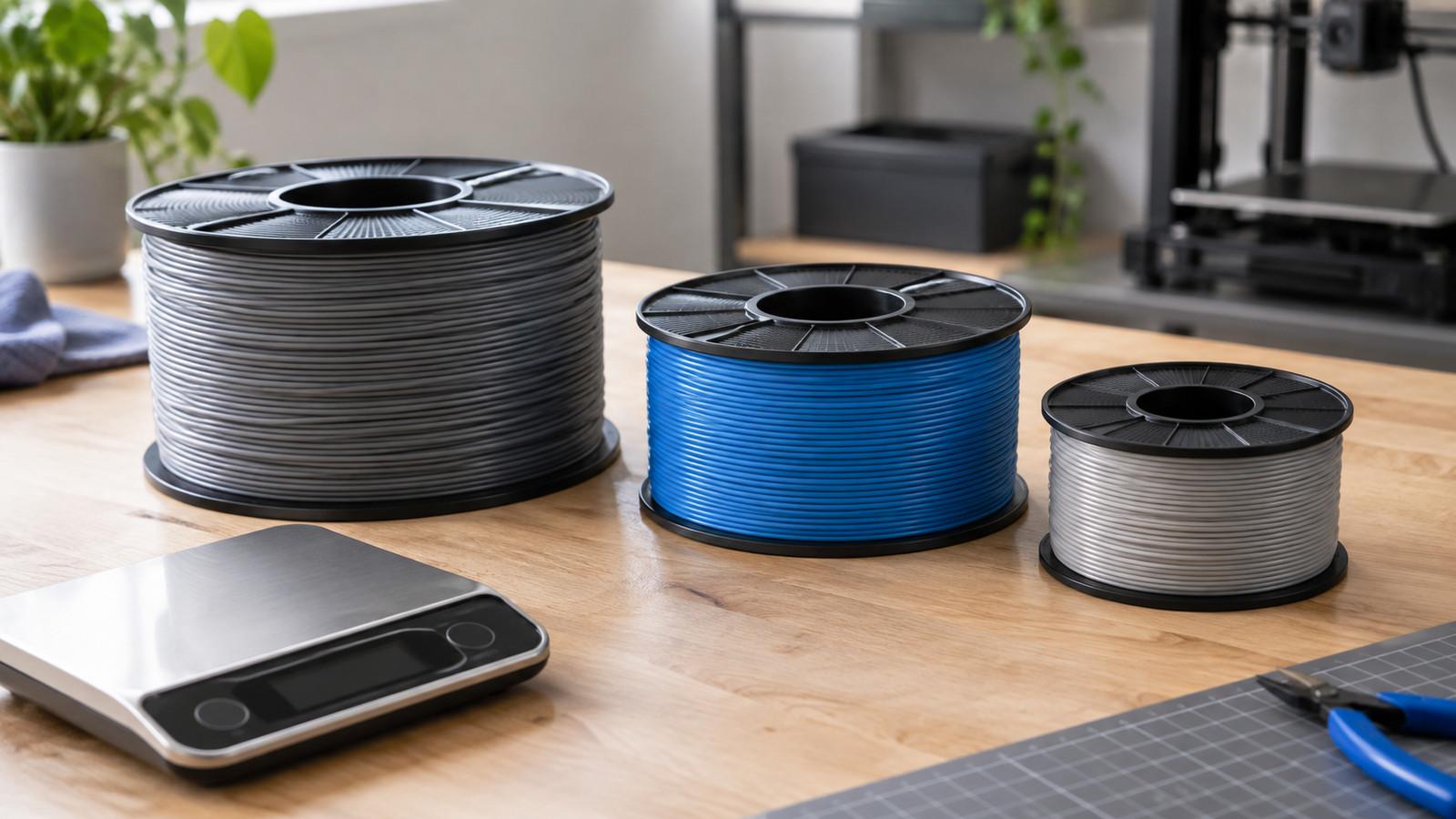 Filament Preis pro Kilogramm: Rollen fair vergleichen