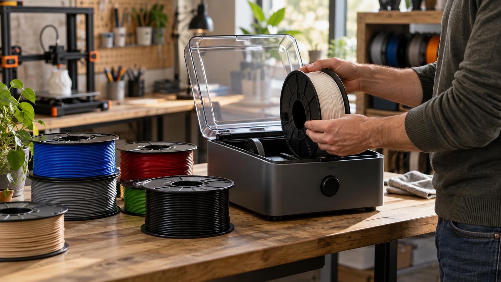 Wie oft Filament trocknen?