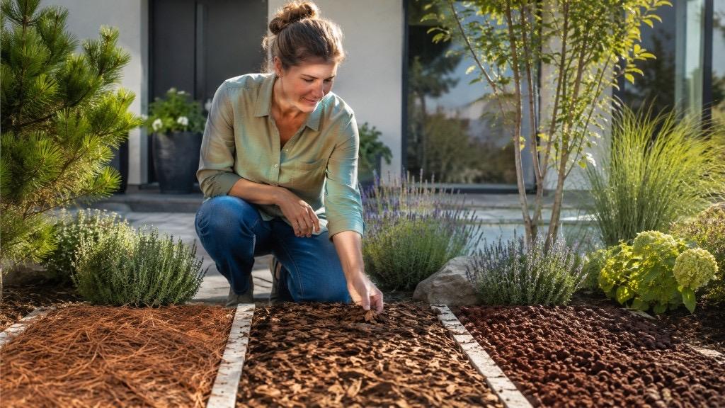 Pinienmulch vs Rindenmulch: Lavamulch im Vergleich