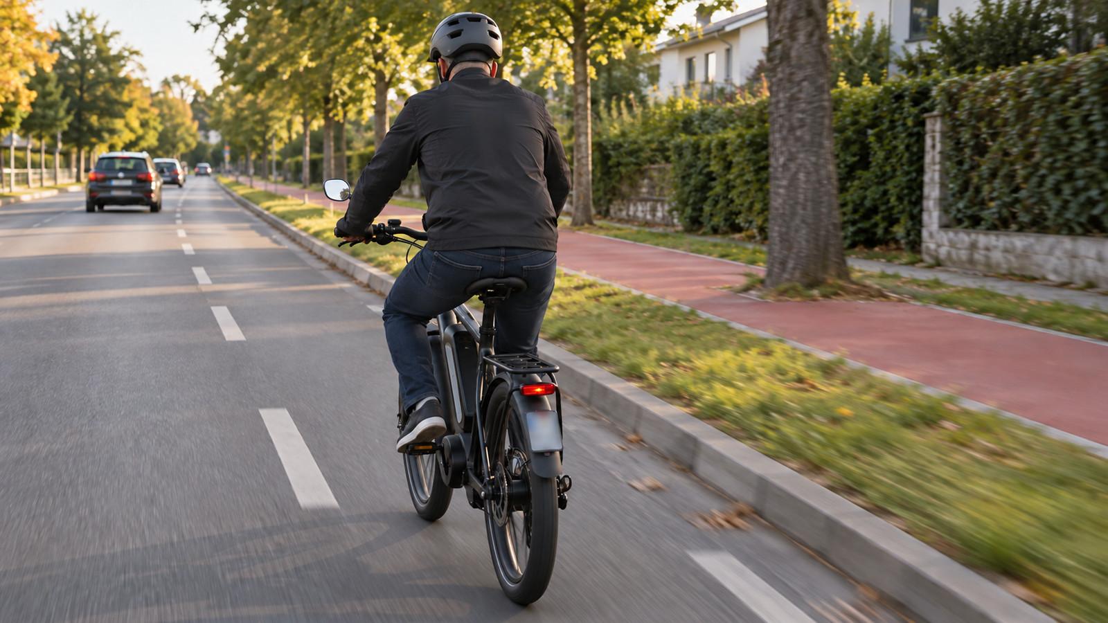 S-Pedelec, Fahrbahn und das Schild