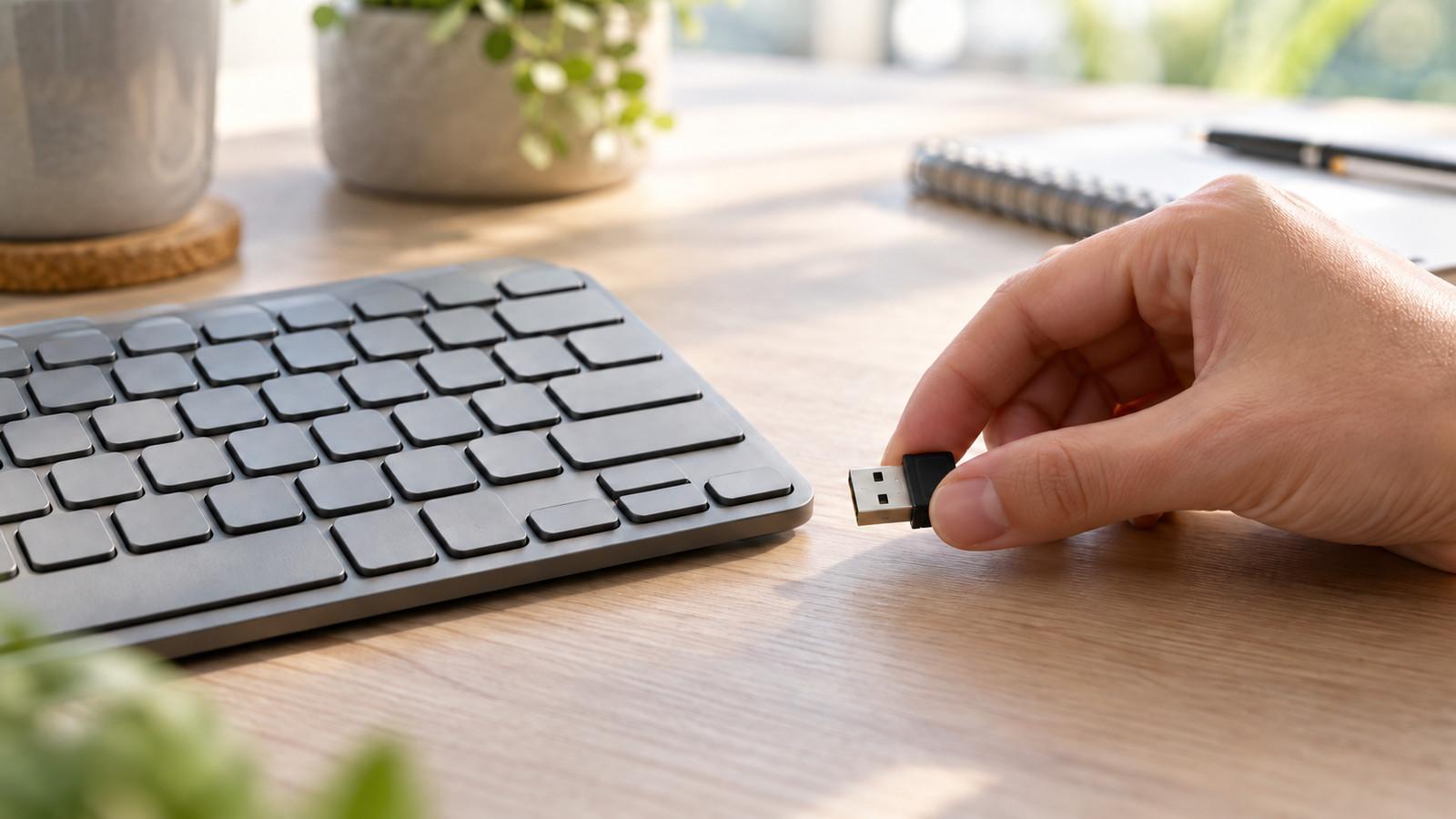 Tastatur USB Empfänger verloren: Das können Sie tun
