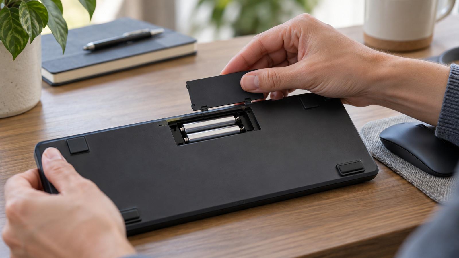 Bluetooth-Tastatur-Akku leer: richtig prüfen