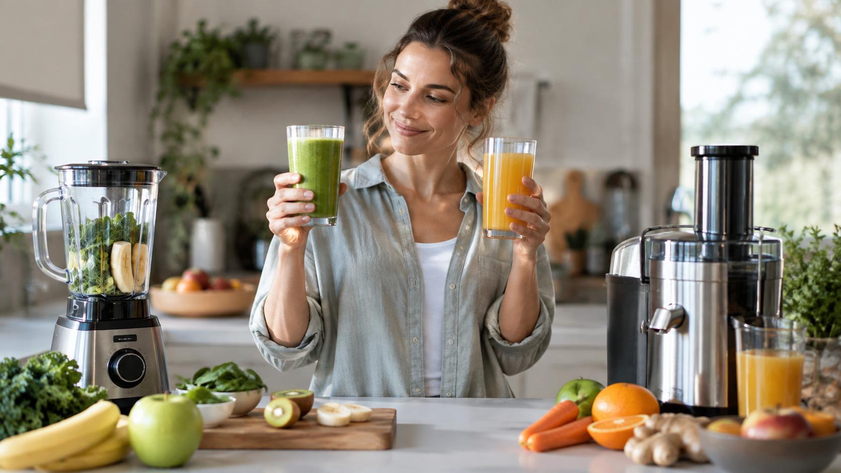 Smoothie Maker oder Entsafter: Wann welches Gerät?