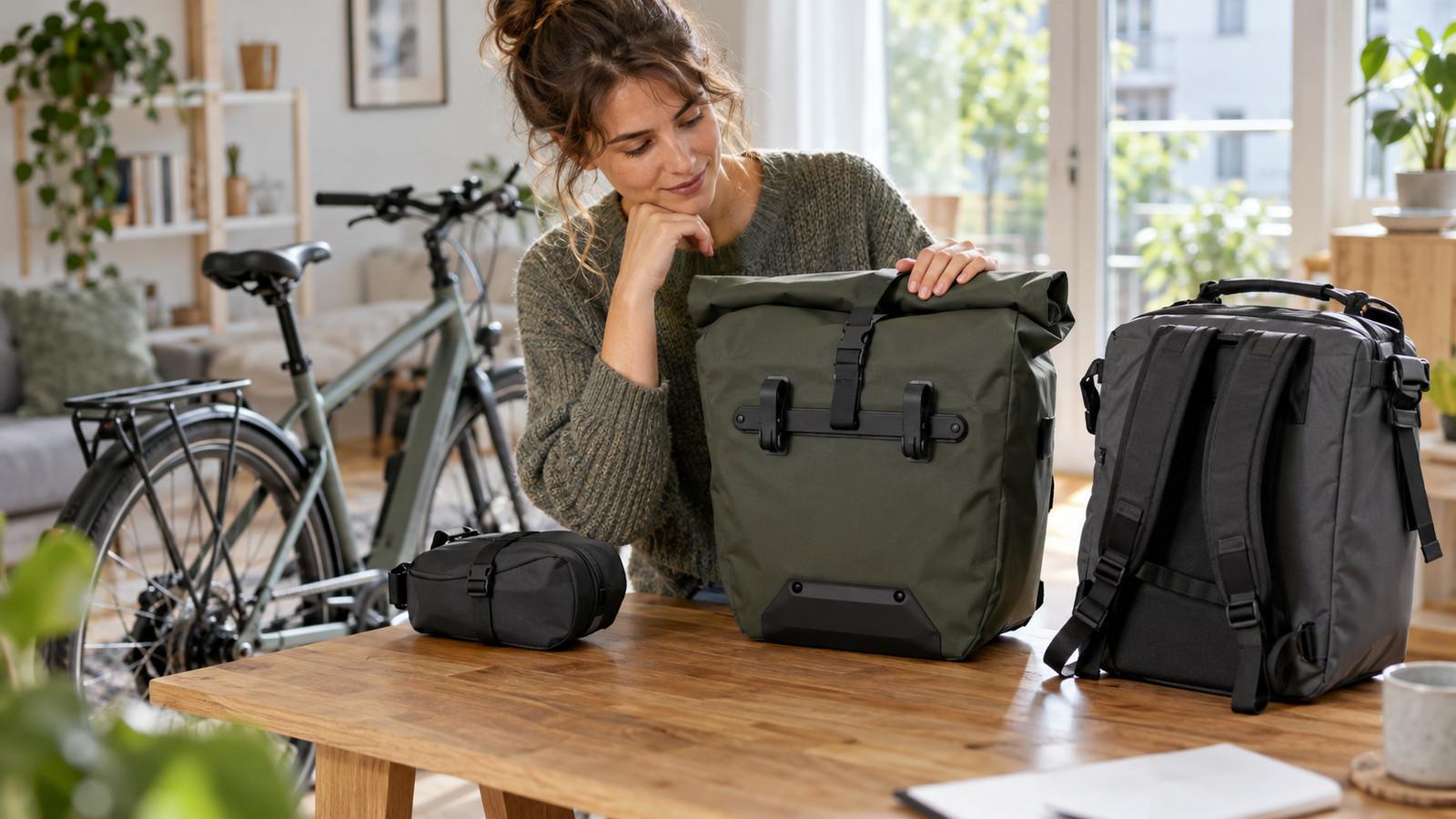 Fahrradtasche Kosten: drei Körbe statt einer Zahl