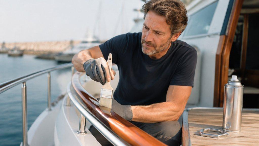 Bootslack, Goldspray, Chromspray: Yacht ist kein Dekor