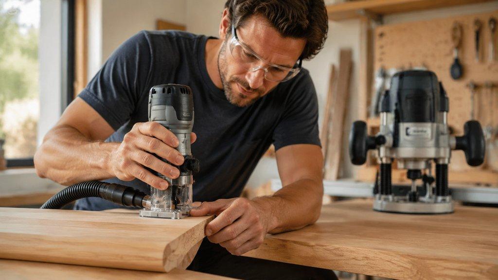 Einhandfräse oder Oberfräse: Format für Kanten