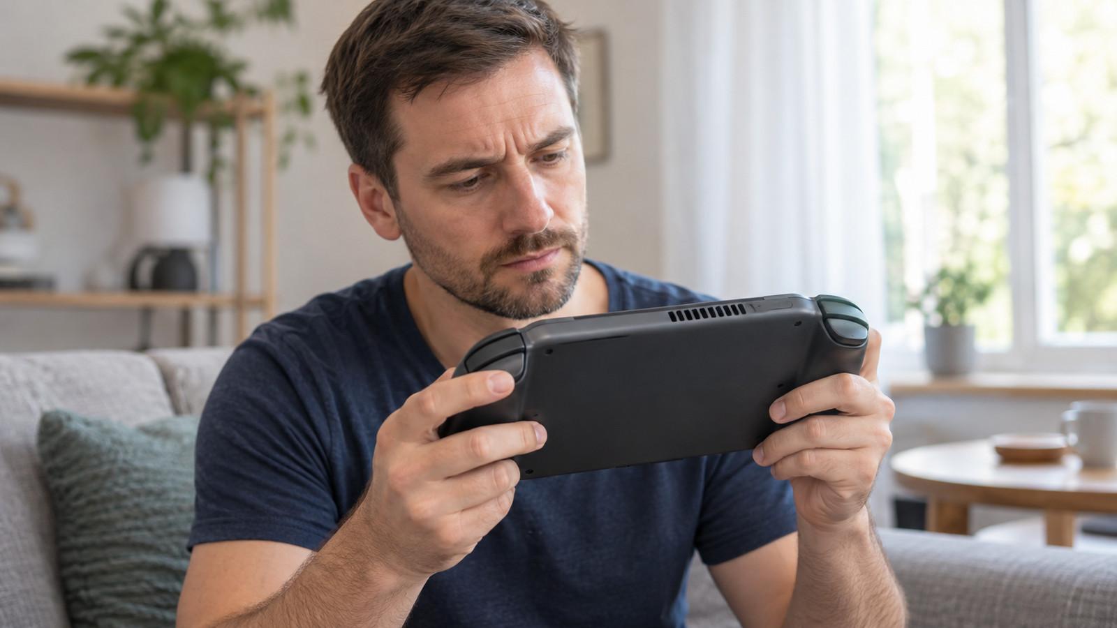 Wenn ein Handheld heiß wird