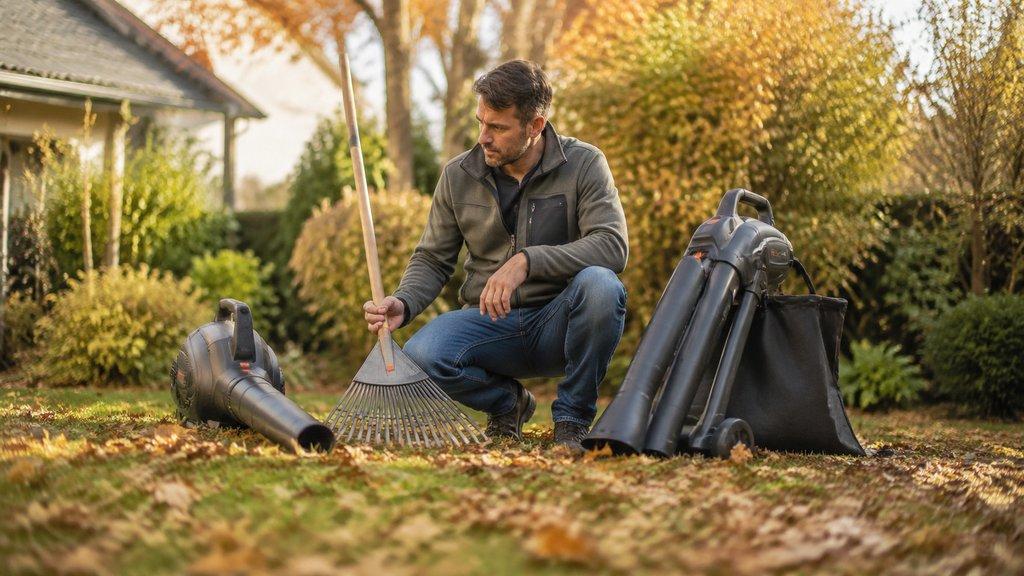Laub entfernen Garten: Bläser, Sauger oder Rechen?