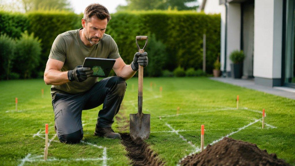 Graben Garten Leitungsplan: Sicherheit vor dem Einstich