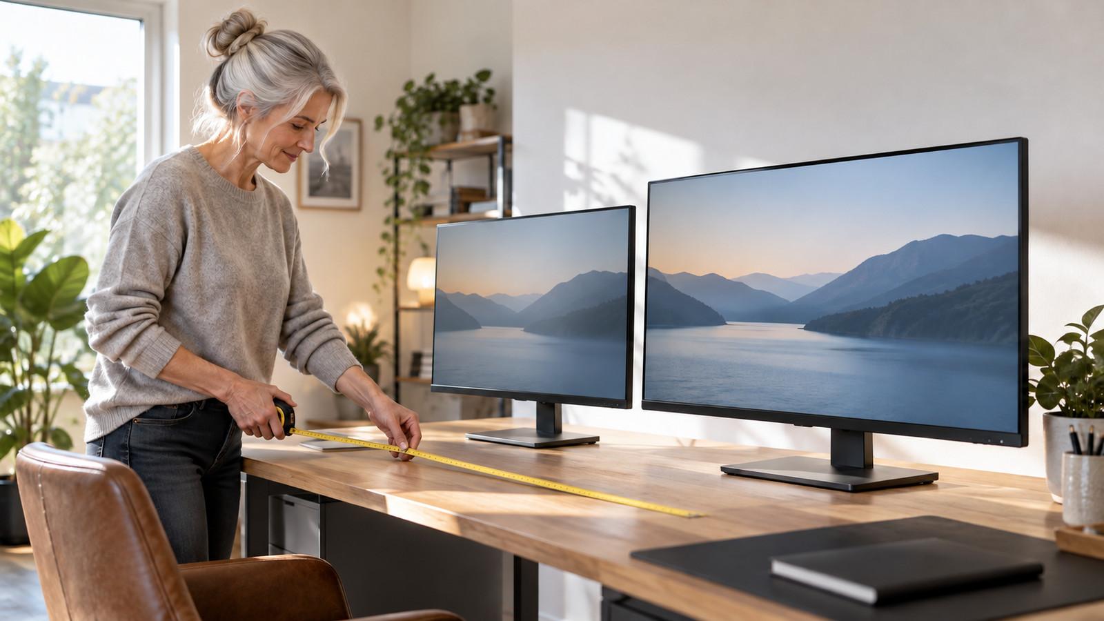 27 oder 32 Zoll: welche Monitorgröße passt