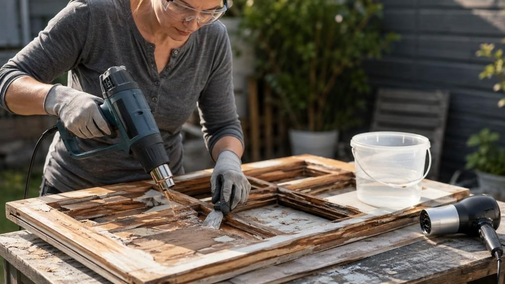 Heißluftpistole Holz Lack entfernen: sicher ohne Föhn-Irrtum