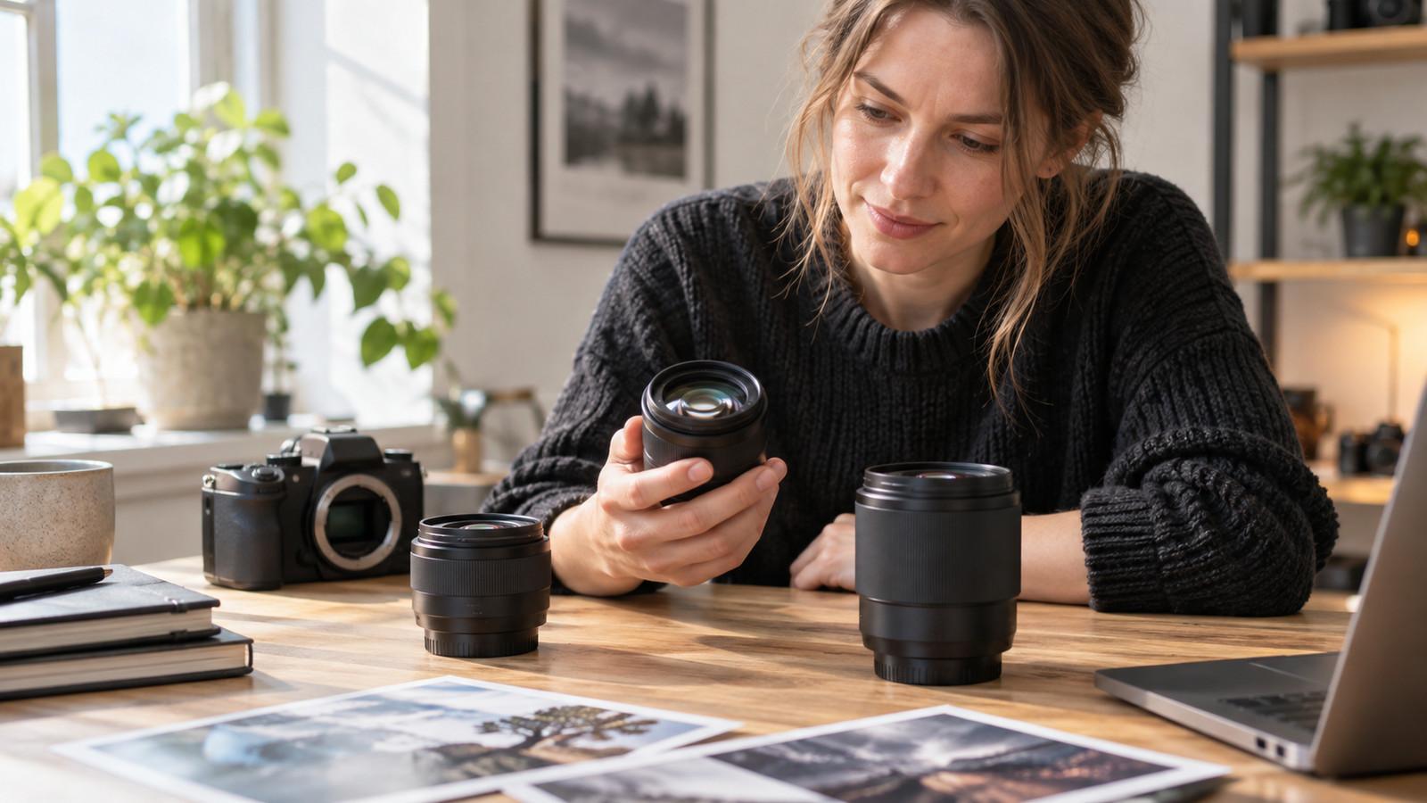 35 mm, 50 mm oder 85 mm als erste Festbrennweite